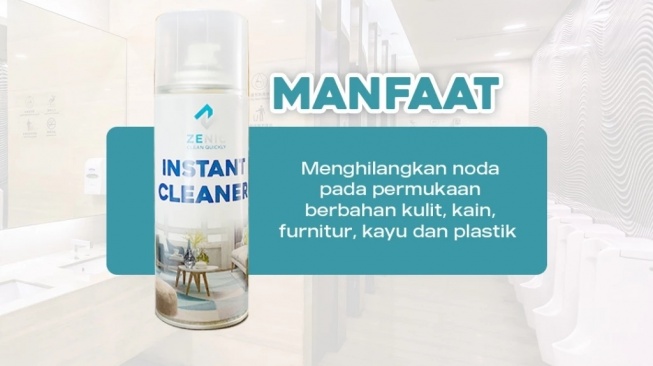 Zenic Clean Quickly Instan (Shopee)