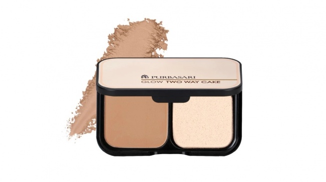 Purbasari Glow Two Way Cake (Shopee)