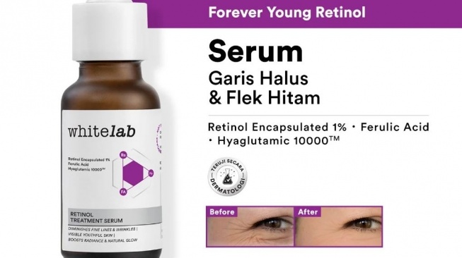Serum anti aging lokal. (Shopee)
