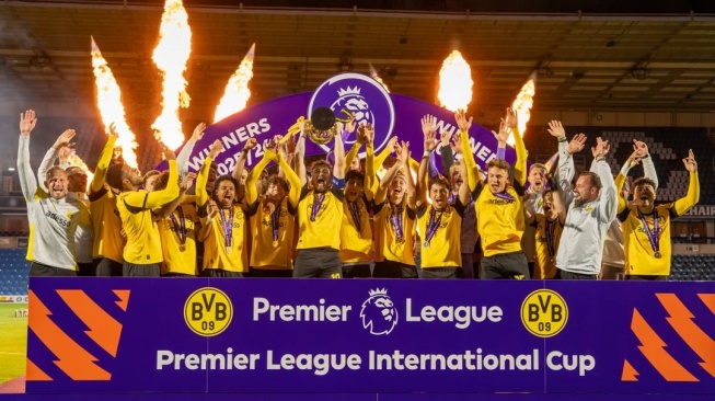 Dortmund Sindir Arsenal soal Gol Set Piece usai Juara Premier League International Cup