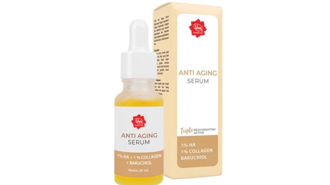 Serum anti aging lokal. (Shopee)