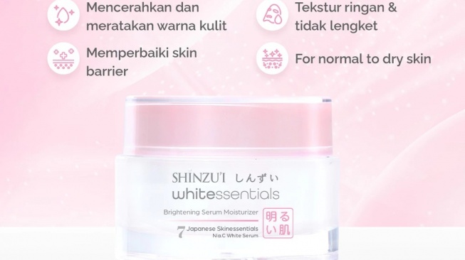 Shinzu'i Whitessentials Brightening Serum Moisturizer (Shopee)