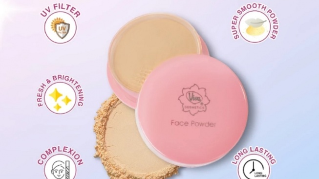 Viva Face Powder Pink (Shopee)