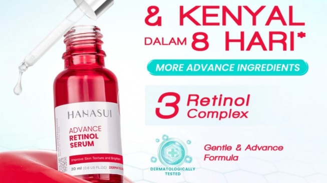Serum anti aging lokal. (Shopee)
