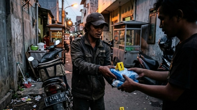 Tren Miris di Karawang: Jadi Pengedar demi Nyabu Gratis, 41 Pelaku Diringkus Polisi!