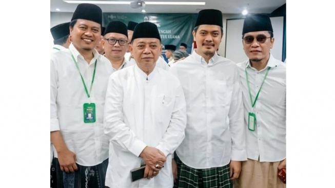 Gus Miftah, Gus Yusuf, dan KH Imam Jazuli mengikuti PMKNU.