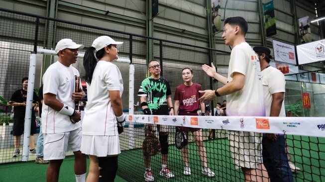 Padel for Hope Vol. 2 sukses galang dukungan untuk keluarga pasien anak. Dana donasi digunakan membangun rumah singgah dan ruang tunggu keluarga pasien. [Dok. Istimewa]
