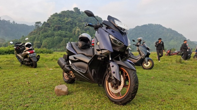Perjalanan touring MAXI Tour Boemi Nusantara Jakarta - Lampung yang berlangsung pada 8 Mei - 11 Mei 2026. (Foto: SUARA.COM/Manuel Jeghesta)