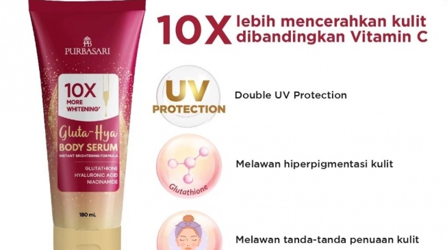Body lotion tone up. (Shopee)
