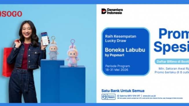 Daftar BRImo di Booth SOGO (BRI)