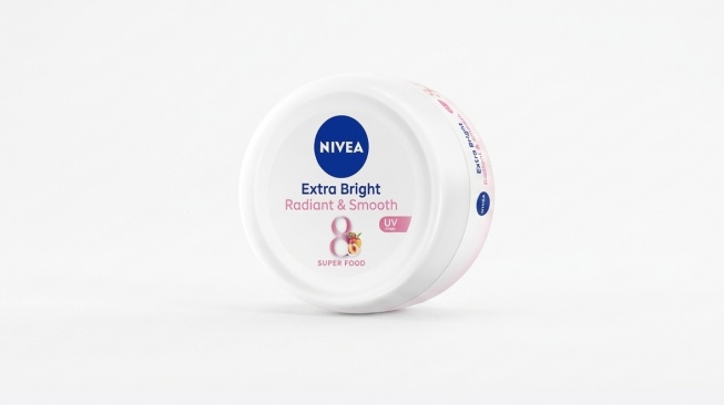Nivea Body Cream Extra Bright Radiant & Smooth UV Filter