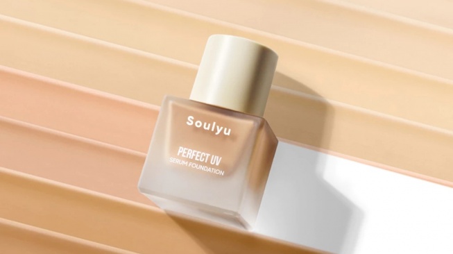 Soulyu Perfect UV Serum Foundation (Shopee)