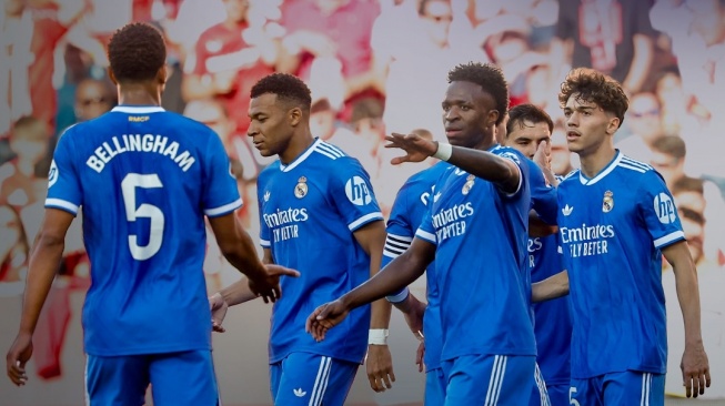 Vinicius Jr Jadi Penentu Kemenangan Real Madrid atas Sevilla, Aksi Egois Mbapp Tuai Sorotan