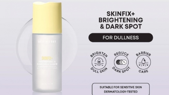 Rose All Day SKINFIX+ Brightening & Dark Spot Toner (Shopee)