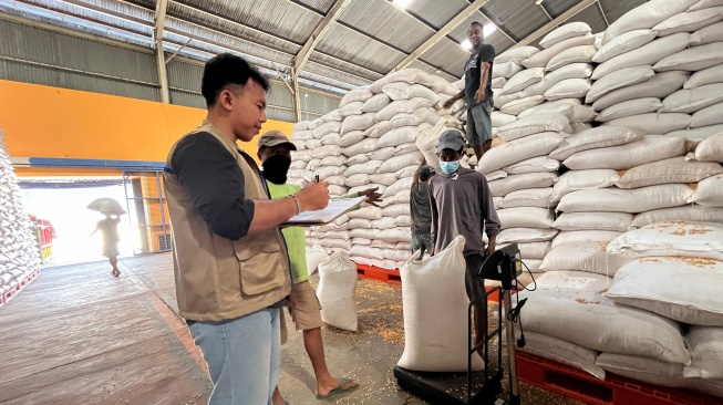 Gudang penyimpanan SPHP Jagung di Purwomartani, Yogyakarta (Dok Perum Bulog Kanwil DIY)