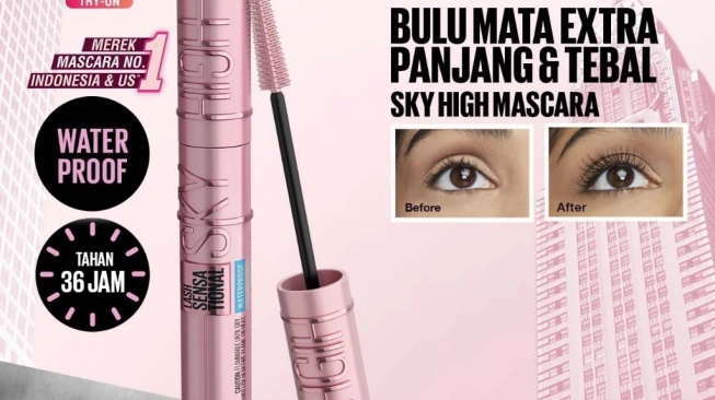 Maybelline Sky High Waterproof Mascara (Shopee)
