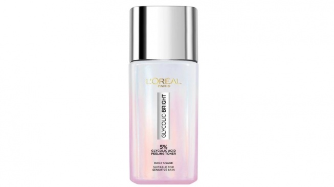 L’Oreal Paris Glycolic Bright Peeling Toner (Shopee)