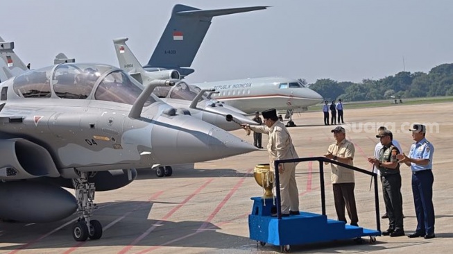 Prabowo Serahkan Alpalhankam Generasi Baru ke TNI AU: Ada Jet Tempur Rafale hingga Radar Canggih