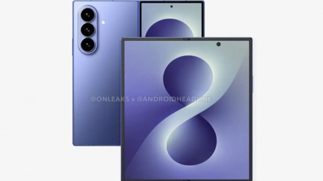 Bocoran Samsung Galaxy Z Fold 8. [Techmaniacs]