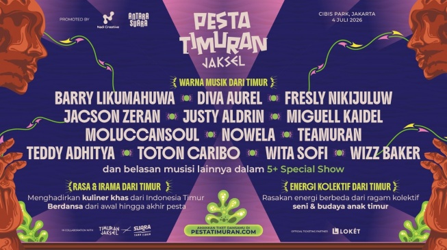 Pesta Timuran Ramaikan Jakarta, Angkat Musik dan Kultur Indonesia Timur ke Panggung Festival