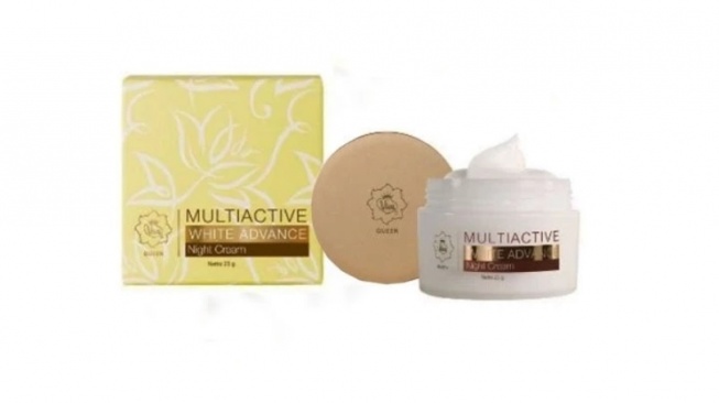 Viva Queen VIT C ACTIVE White Advance Night Cream (Shopee)