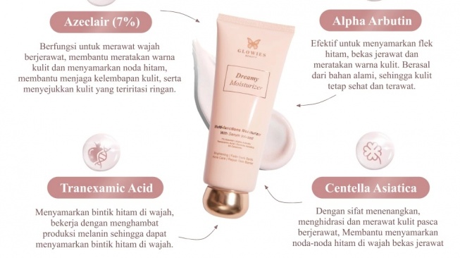 Glowies Dreamy Moisturizer (Shopee)