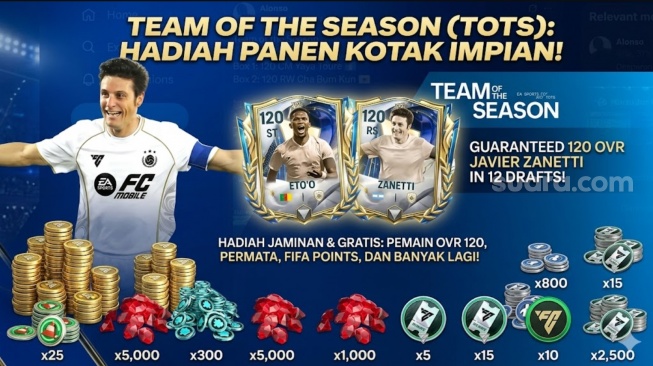 23 Kode Redeem FC Mobile Terbaru 19 Mei 2026: Klaim Cepat Javier Zanetti 120 dan Jutaan Koin