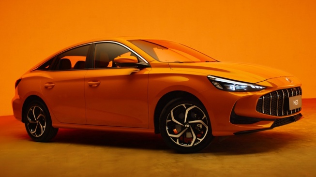 Mobil Morris Garage MG5. (SAIC MG)
