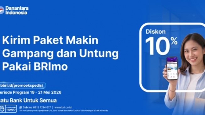 Kirim Paket Jadi Makin Hemat Pakai BRImo (BRI)