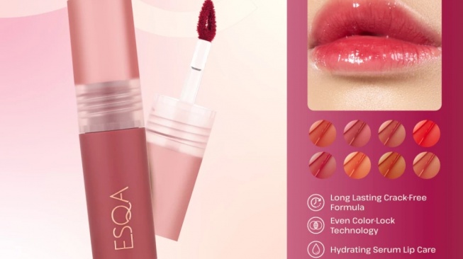 ESQA Slick Drip Serum Lip Tint (Shopee)