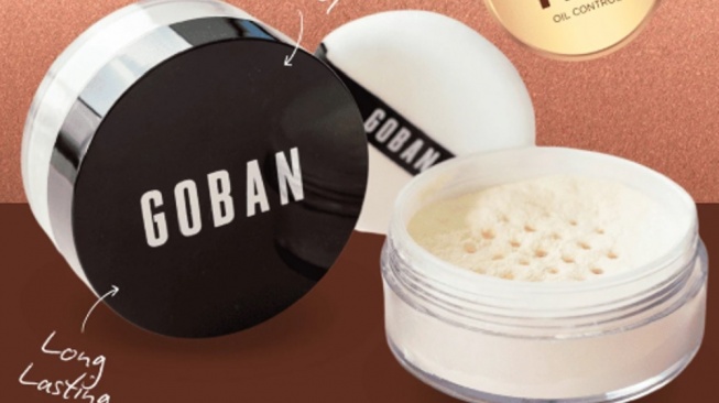 GOBAN Translucent Setting Powder Blur (Shopee)