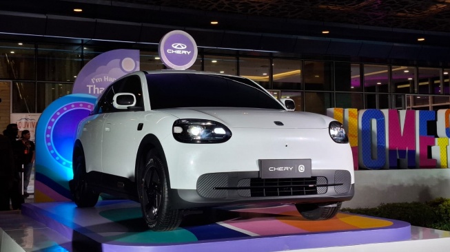Mobil listrik kompak Chery Q. (SUARA.COM/Manuel Jeghesta)