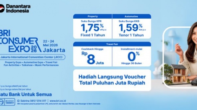 BRI Consumer Expo 2026 di Jakarta (BRI)