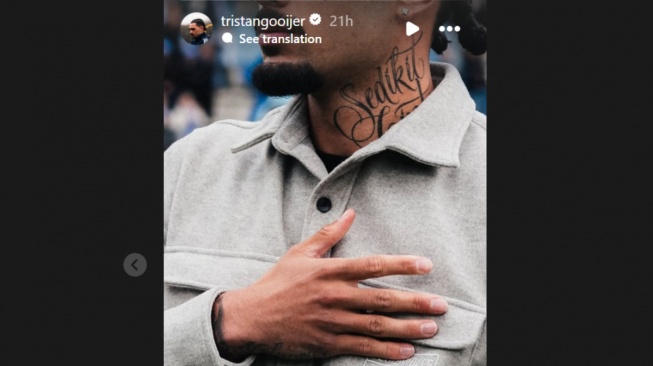 Kode Tristan Gooijer. (IG/Tristan Gooijer)