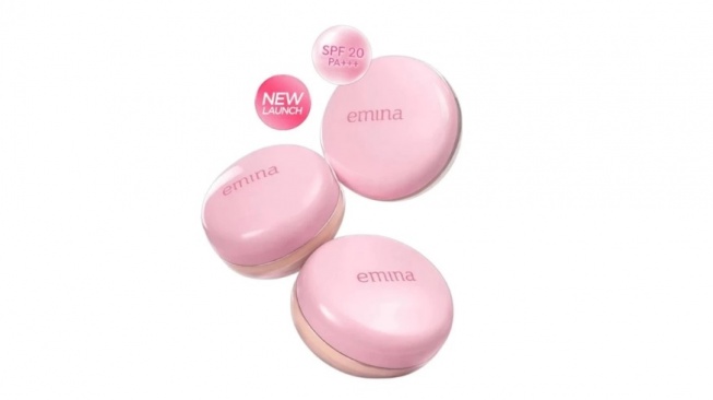 Emina Glow Fixer Blur Powder SPF 20 PA++ (Shopee)