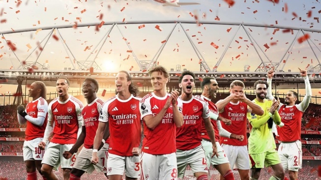 Arsenal jadi juara EPL 2025/2026 [Arsenal]