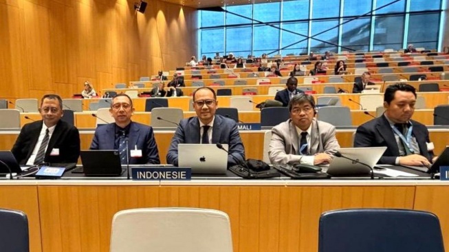 Indonesia melanjutkan perjuangan dalam mendorong tata kelola royalti hak cipta digital lintas negara di Sidang ke-48 Standing Committee on Copyright and Related Rights (SCCR) di Jenewa, Swiss.(Dok: DJKI)