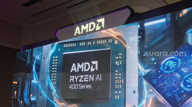 Peluncuran AMD Ryzen AI 400 Series di Jakarta, Rabu (20/5/2026). [Suara.com/Dythia]