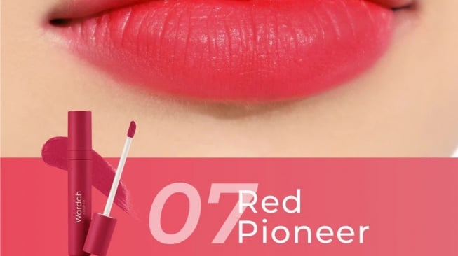 Lipstik merah. (Shopee)