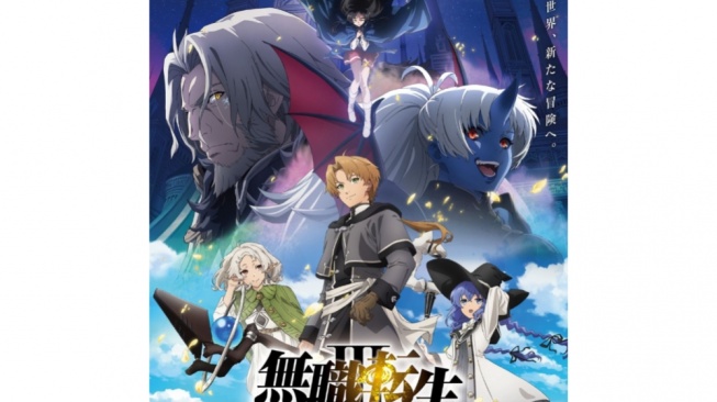 Mushoku Tensei Season 3 Rilis Key Visual Baru, Angkat Arc Eris Training