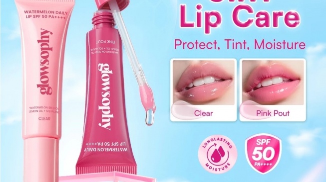 Glowsophy Watermelon Daily Lip SPF 50 PA++++ (Shopee)