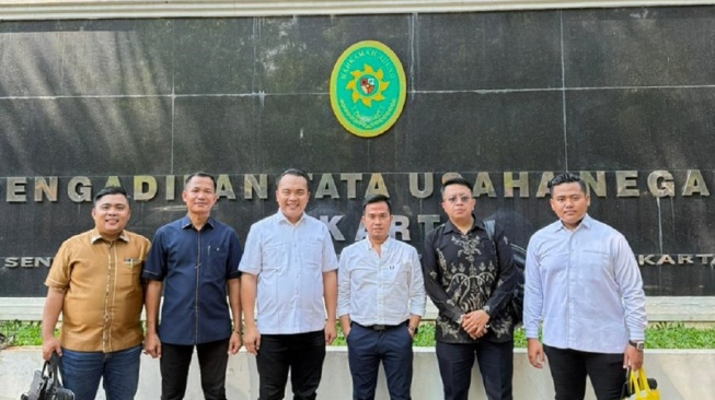 Tim Kuasa Hukum PT MaM Energindo di gedung PTUN Jakarta. (Ist)