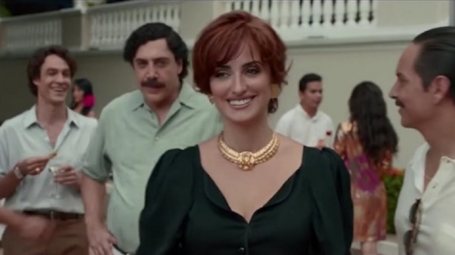 Film Loving Pablo yang dibintangi Javier Bardem dan Penelope Cruz akan tayang pada Kamis (21/5/2026) malam ini pukul 23.00 WIB di Trans TV. [YouTube]