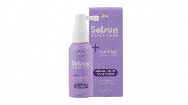 Selsun Serum Scalp Hair Rambut Rontok Botak