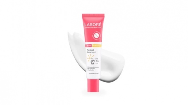 LABORÉ Sensitive Skin Care BiomeProtect Physical Sunscreen SPF 50+ PA++++ (Shopee)