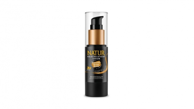 Natur Hair Recovery Serum Almond & Ginseng Oil