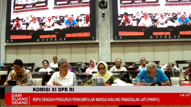 'Tetangga Punya SHM, Kami Kok Tidak?' Warga Pangkalan Jati Tagih Keadilan Lahan ke Komisi XI DPR