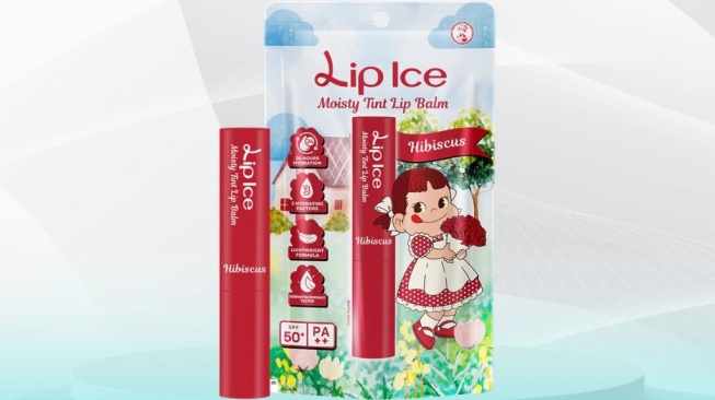 Lip Ice Moisty Tint Lip Balm SPF 50+ PA++ (Shopee)