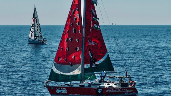 Apa itu Kapal Flotilla? WNI Penumpang Kapal Ditangkap Israel