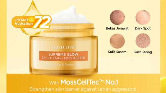 Moisturizer untuk kulit kusam. (Shopee)